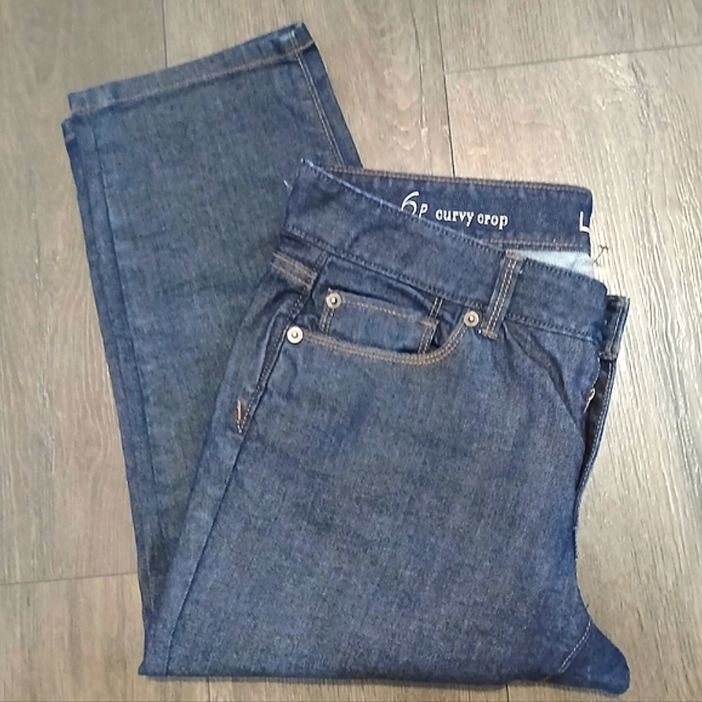 LOFT Indigo  Curvy & Cropped Jeans - Picture 6 of 10